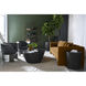 Mojave 60.25 X 36.25 inch Black Outdoor Coffee Table